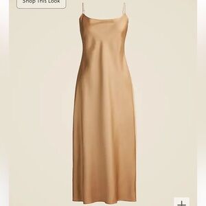Gwyneth slip dress in luster charmeuse
